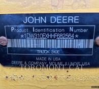 2017 John Deere 310E Thumbnail 6