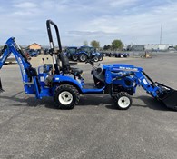 2022 New Holland Workmaster™ 25S Sub-Compact Open-Air + 100LC Loade Thumbnail 4