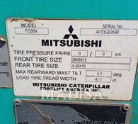 2020 Mitsubishi FG30N-LP Thumbnail 4