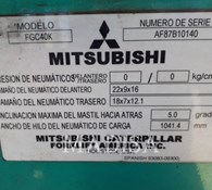 2019 Mitsubishi FGC40K Thumbnail 6