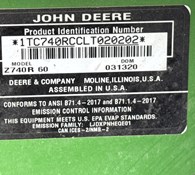 2020 John Deere Z740R Thumbnail 13