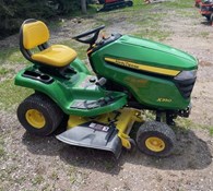 2017 John Deere X350 with mower and snowblower Thumbnail 4