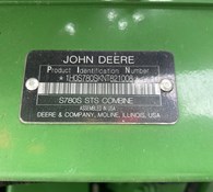 2022 John Deere S780 Thumbnail 2