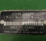 2016 John Deere S680 Thumbnail 17