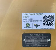 2018 John Deere 333G Thumbnail 4