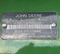 2022 John Deere S770 Thumbnail 38