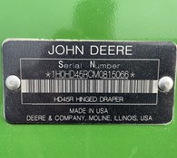 2021 John Deere HD45R Thumbnail 45