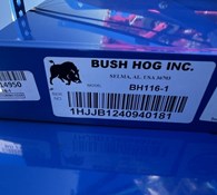 2023 Bush Hog BH116 Thumbnail 3