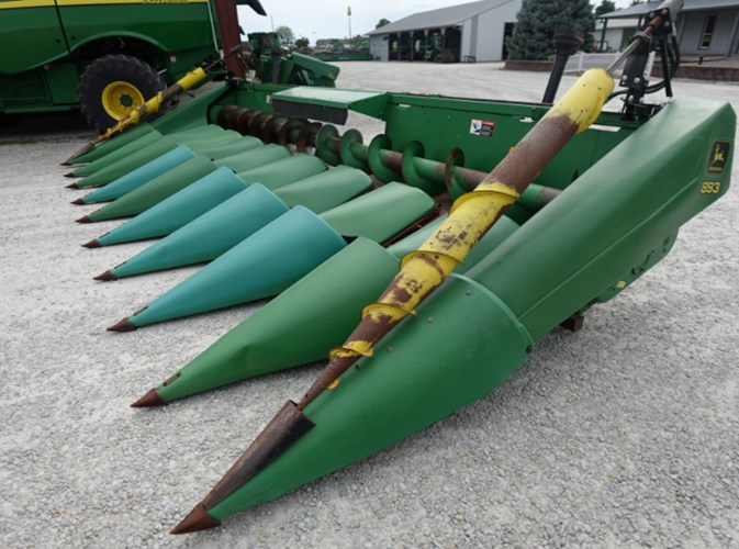 1995 John Deere 893 Cabezales para maíz A La Venta 1995 John Deere 893 Cabezales para maíz A La Venta