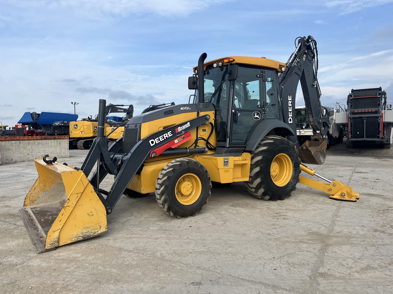 2021 John Deere 410L Loader Backhoe For Sale in Mississauga Ontario
