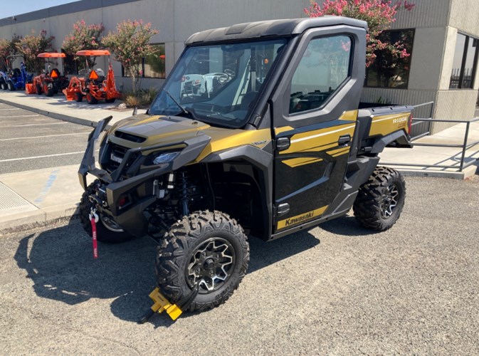 2024 Kawasaki Ridge 4WD CAB Gold Utility Vehicle For Sale 2024 Kawasaki Ridge 4WD CAB Gold Utility Vehicle For Sale