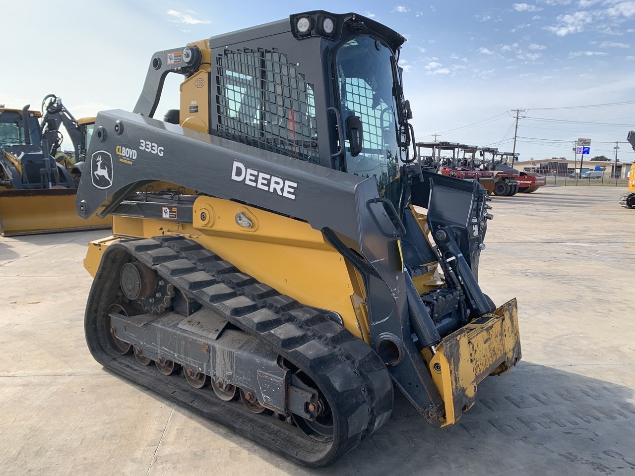 2022 John Deere 333G Skid Steer-Track For Sale in Oklahoma City Oklahoma