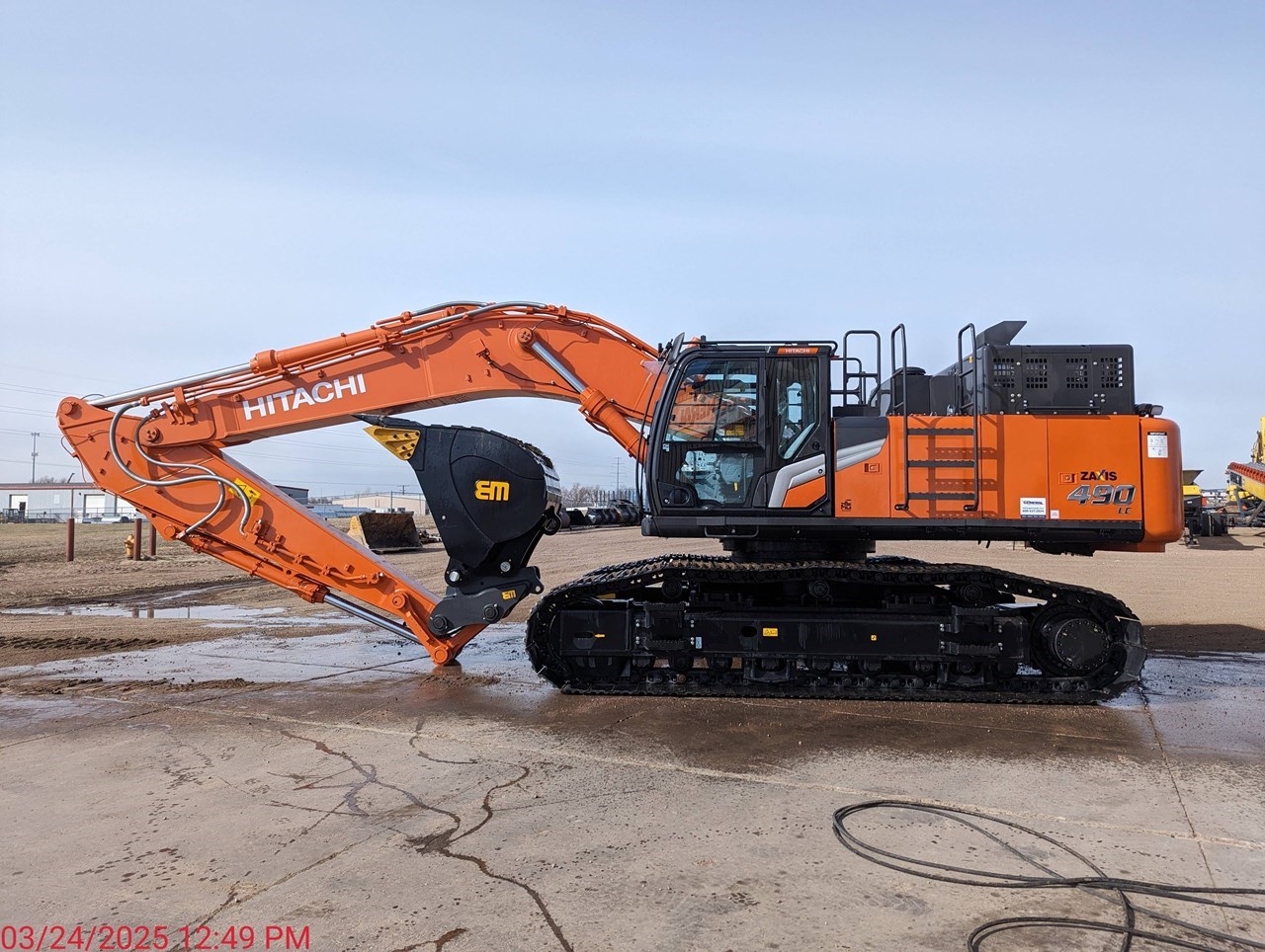2025 Hitachi ZX490LC-7H Excavator-Track For Sale in Sioux