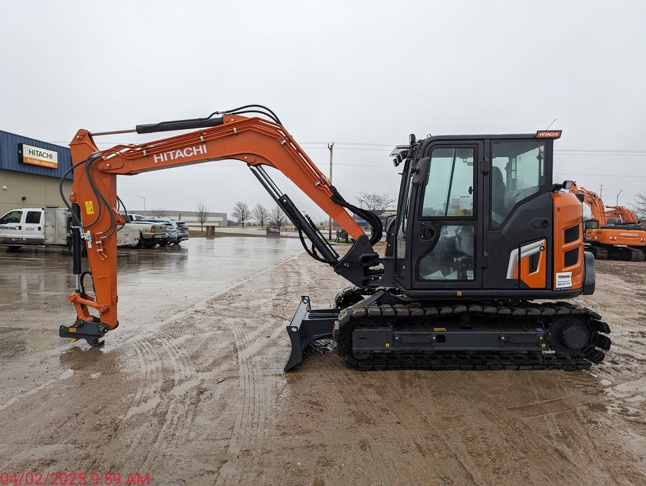 2025 Hitachi ZX85USB-7 小型挖掘机待售Sioux Falls South Dakota