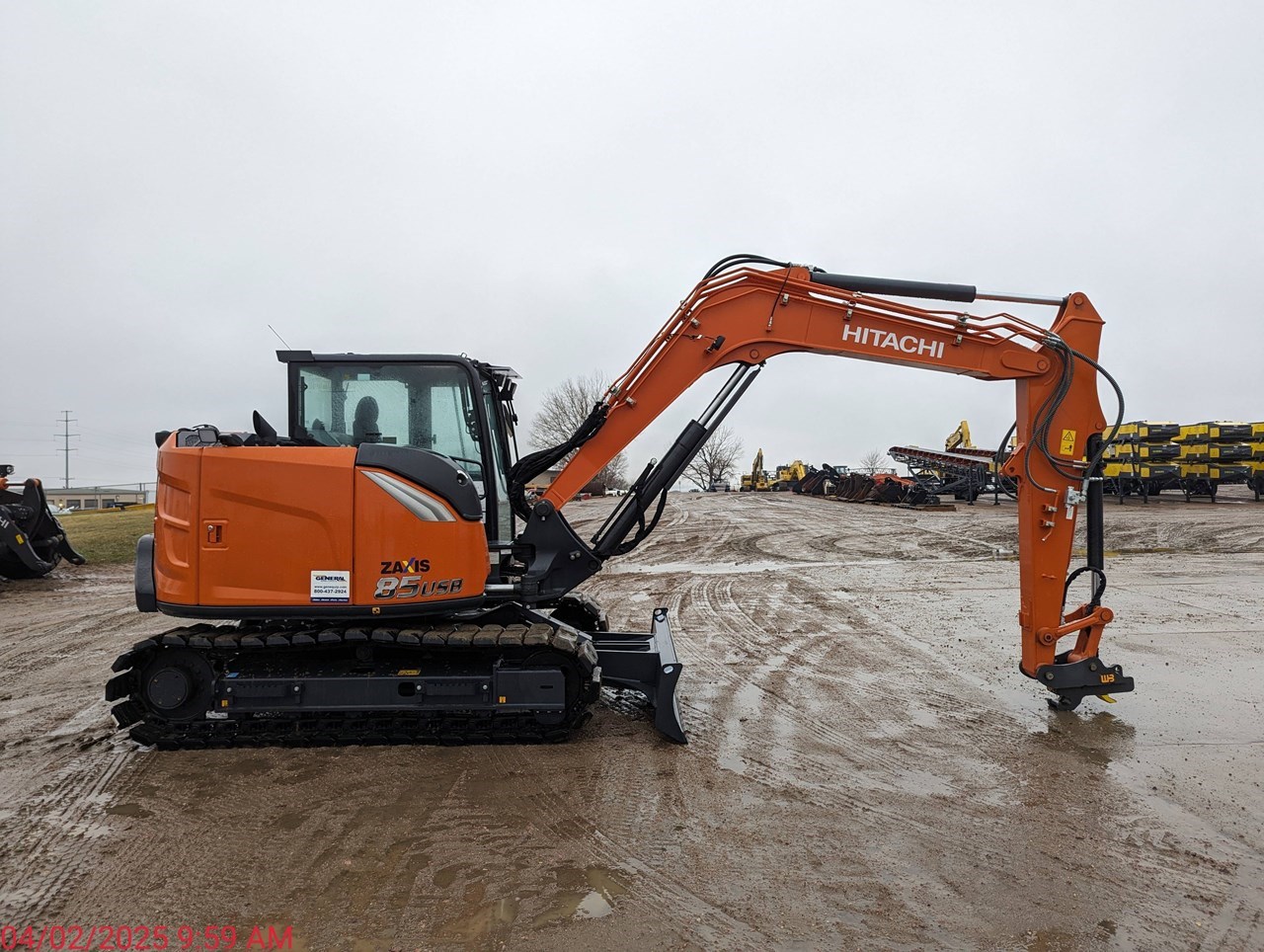 2025 Hitachi ZX85USB-7 小型挖掘机待售Shakopee Minnesota