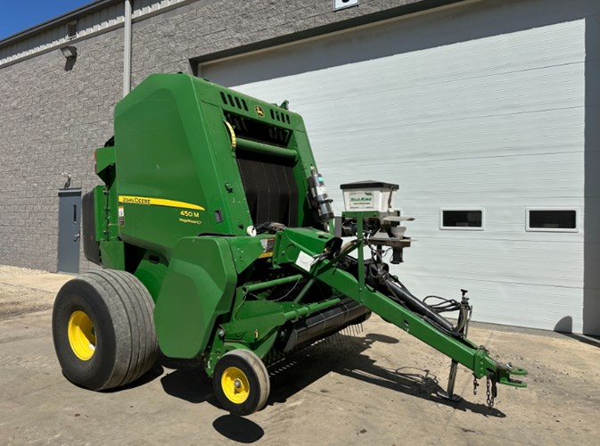 2018 John Deere 450M Baler-Round For Sale 2018 John Deere 450M Baler-Round For Sale