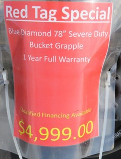 Grapple For Sale 2021 Blue Diamond 106465 Grapple For Sale 2021 Blue Diamond 106465
