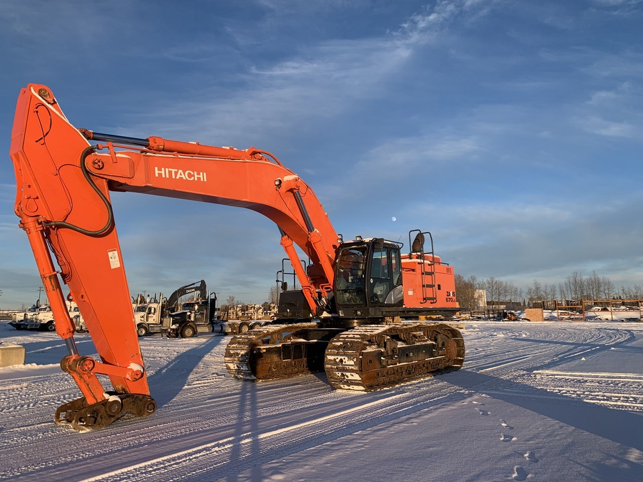 こう 2019 Hitachi ZX670LC-5 Excavator-Track For Sale in Edmonton