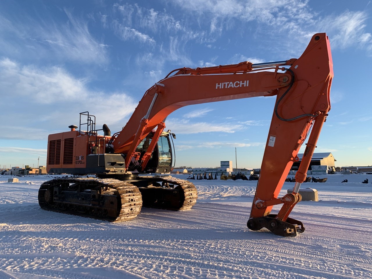 2019 Hitachi ZX670LC-5 Excavator-Track For Sale in Edmonton