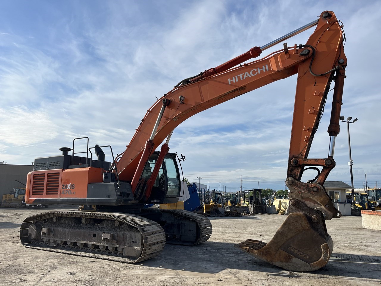 2014 Hitachi ZX470 Excavator-Track For Sale in Mississauga Ontario