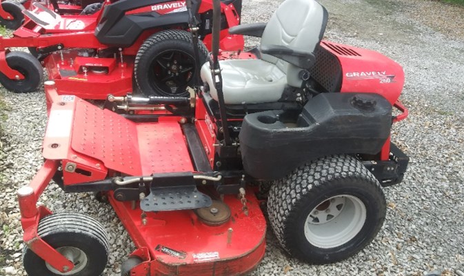 2009 Gravely 260 Zero Turn Mower For Sale 2009 Gravely 260 Zero Turn Mower For Sale