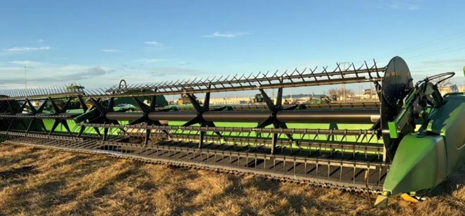 2014 John Deere 640FD Cosechadora con Draper flexible A La Venta 2014 John Deere 640FD Cosechadora con Draper flexible A La Venta