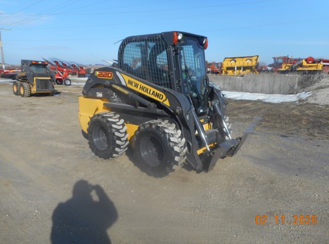 2018 New Holland L220 Skid Steer For Sale 2018 New Holland L220 Skid Steer For Sale