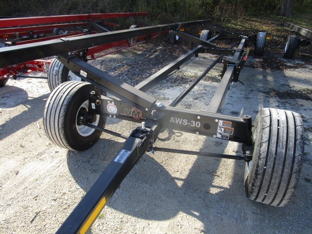 2023 Unverferth AWS-30 -IF320/65R15 W/2-WHL BRAKES (BLACK) Header Trailer For Sale