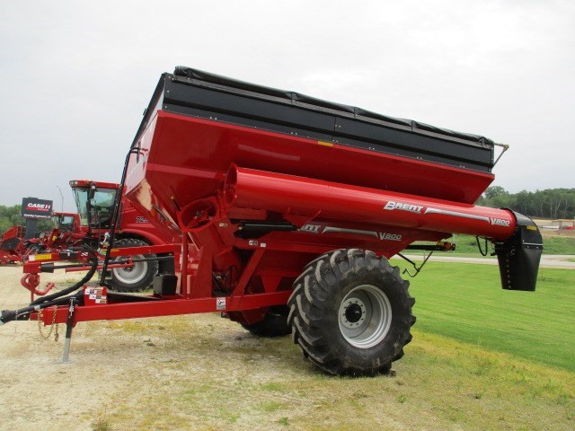 2024 Brent BRENT V800 RIGID AXLE GRAIN CART (RED) Grain Cart For Sale 2024 Brent BRENT V800 RIGID AXLE GRAIN CART (RED) Grain Cart For Sale