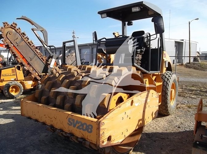 2007 Case SV208 Compactor-Soil For Sale 2007 Case SV208 Compactor-Soil For Sale