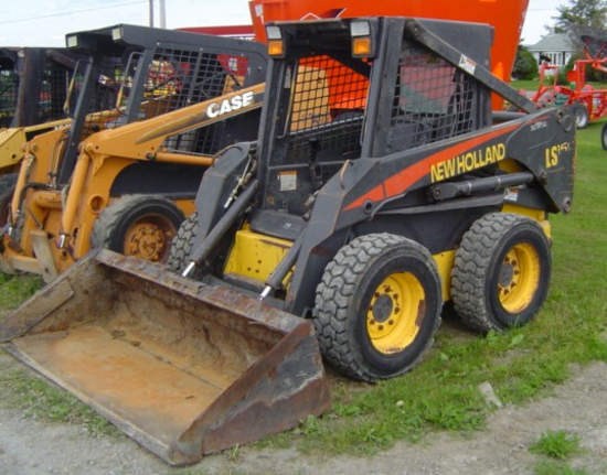 2005 New Holland LS160 Skid Steer For Sale » White's Farm Supply